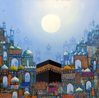 Javed Qamar, 24 x 24 inch, Acrylic On Canvas, AC-JQ-282